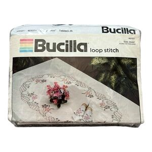Bucilla Daisy Lace Tablecloth 60x80